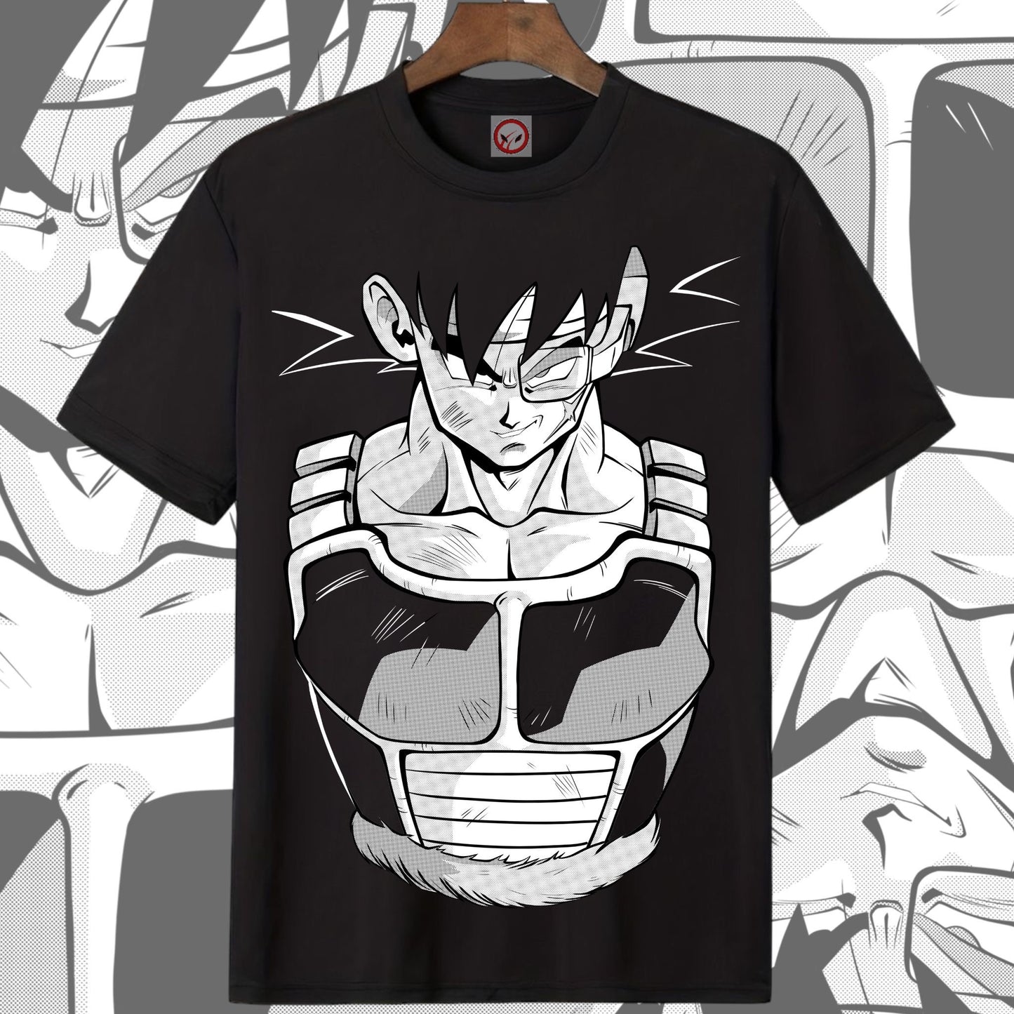 T-shirt preta Bardock