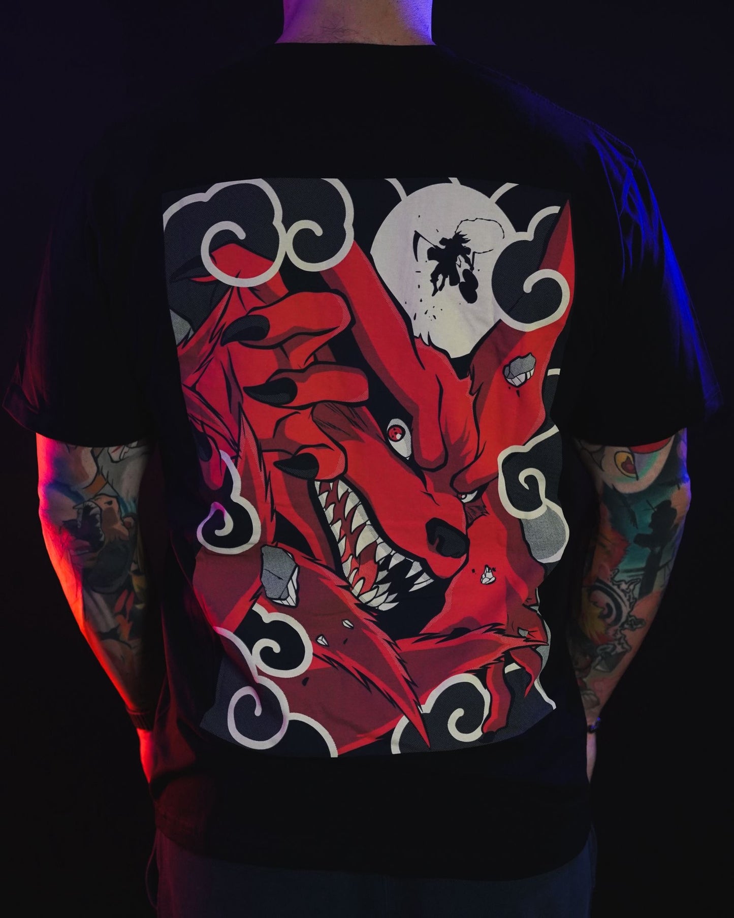 T-shirt Kurama vs. Madara