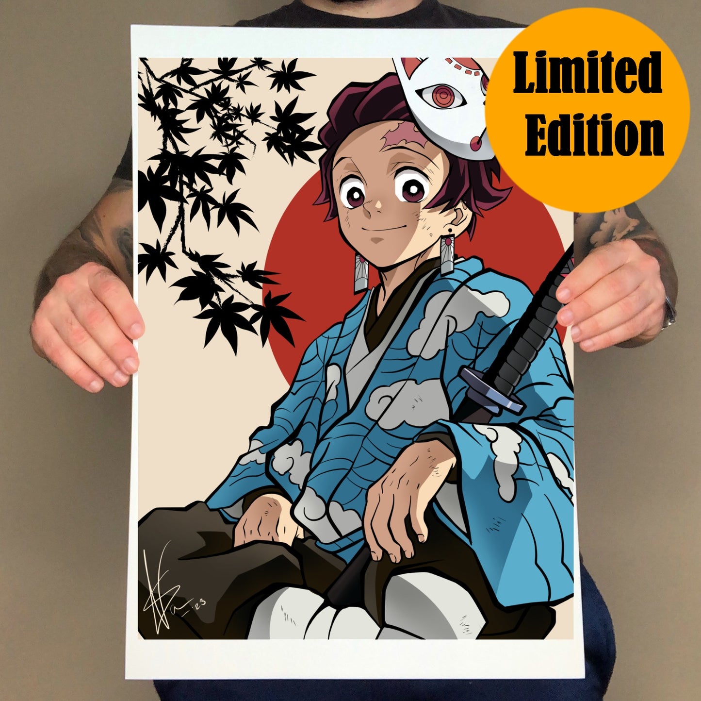 Poster Kamado Tanjiro (30 UNITS)