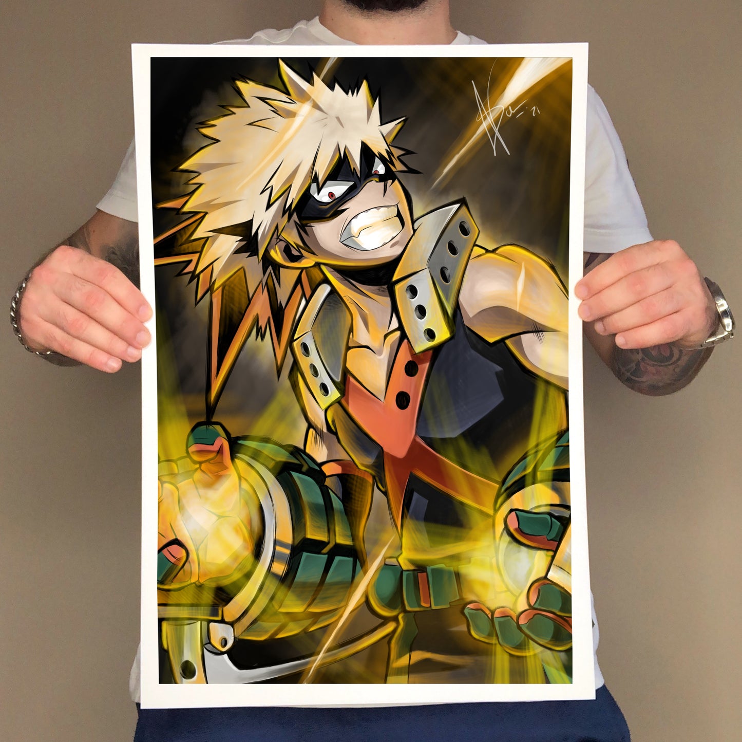 Poster Katsuki Bakugo