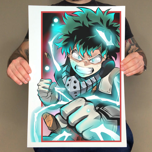 Poster Izuku Midoriya