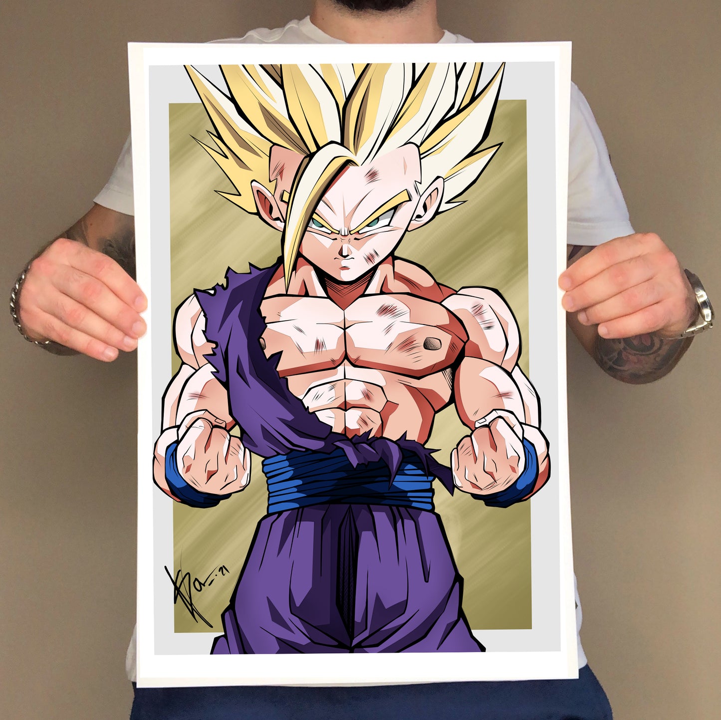 Poster Son Gohan SS2