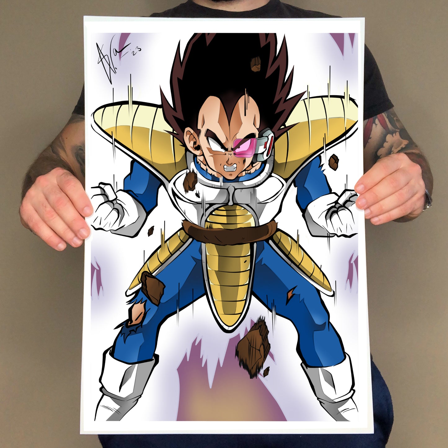 Poster Vegeta Classic